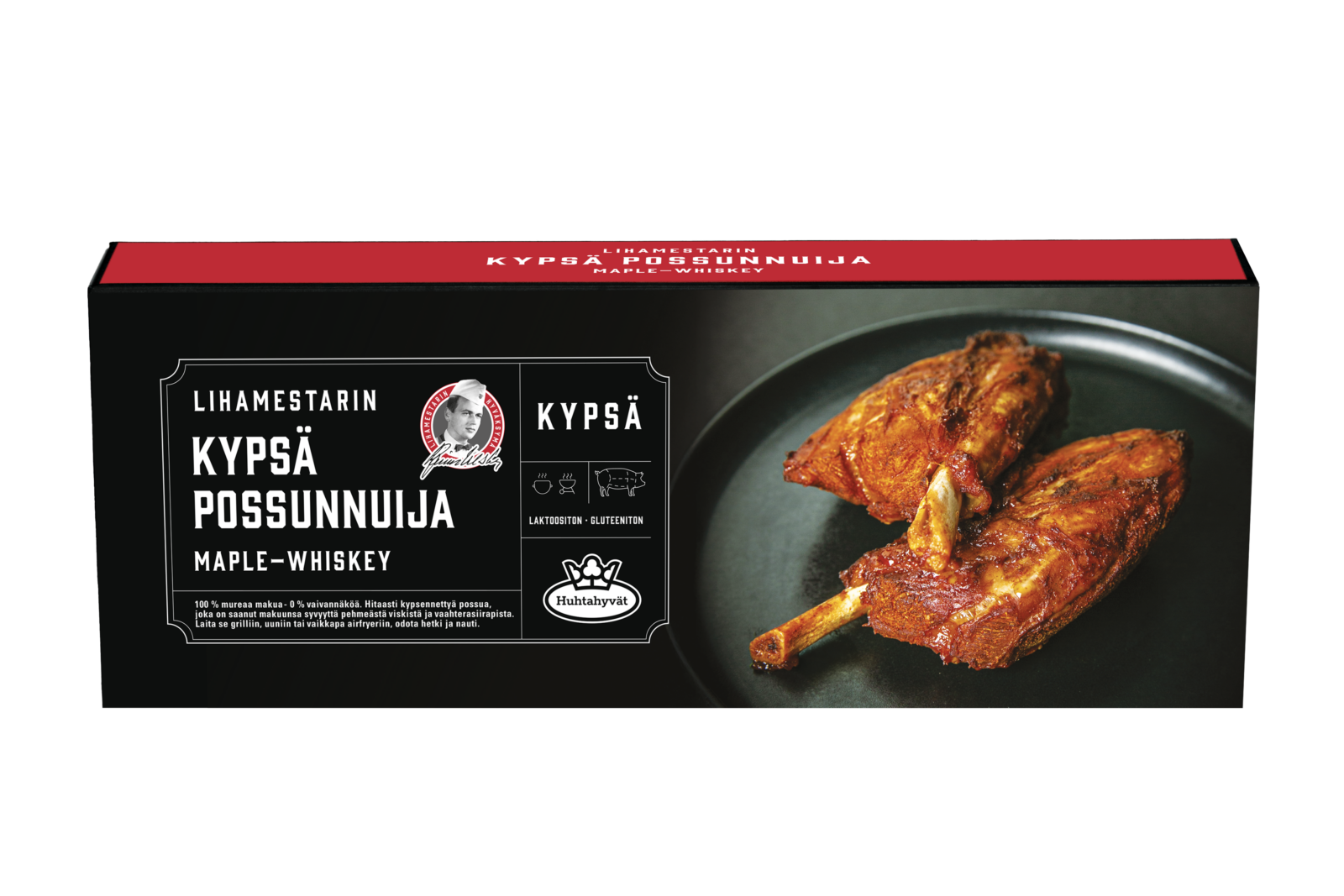 Kypsä possunnuija Maple-Whiskey